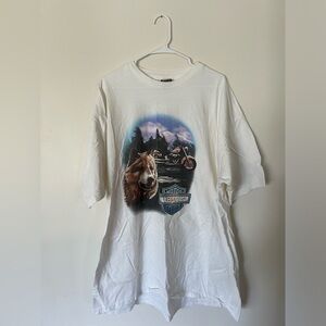 Wolf Ft Lauderdale Harley Davidson Tshirt